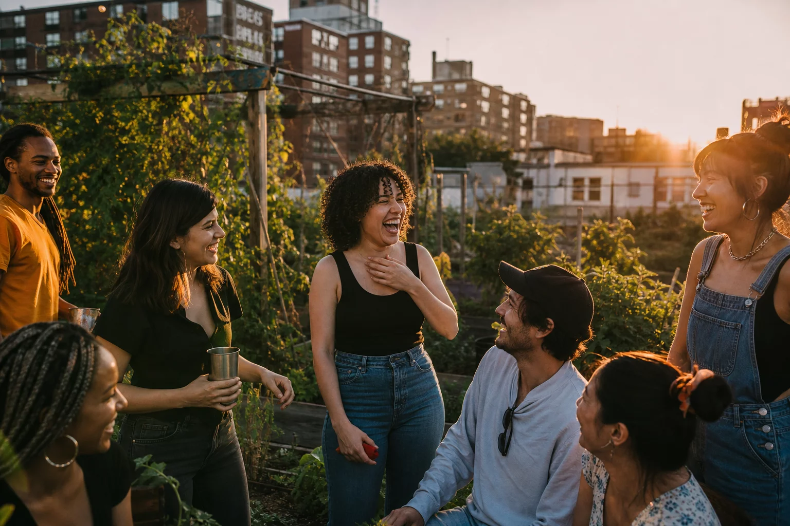 Engaging members interacting and joining a community network
